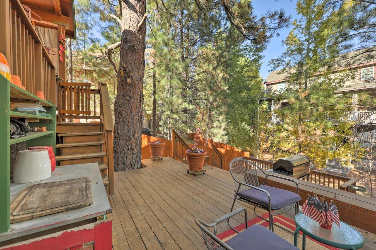 Rustic Cabin With Deck About 4 Mi To Old Town Flagstaff! Exterior photo